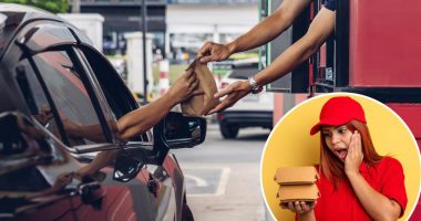 Fast food customer found terrifying note