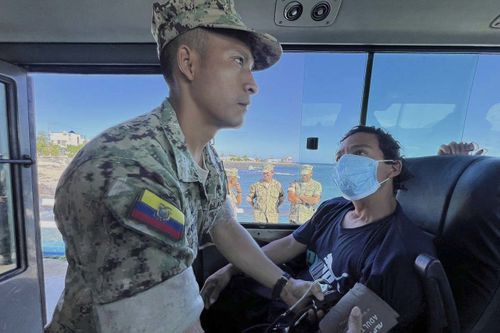 Fishermen rescued after 55 days adrift at sea
