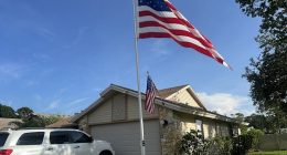 Flagpole sparks lawsuit between Volusia County HOA and homeowner