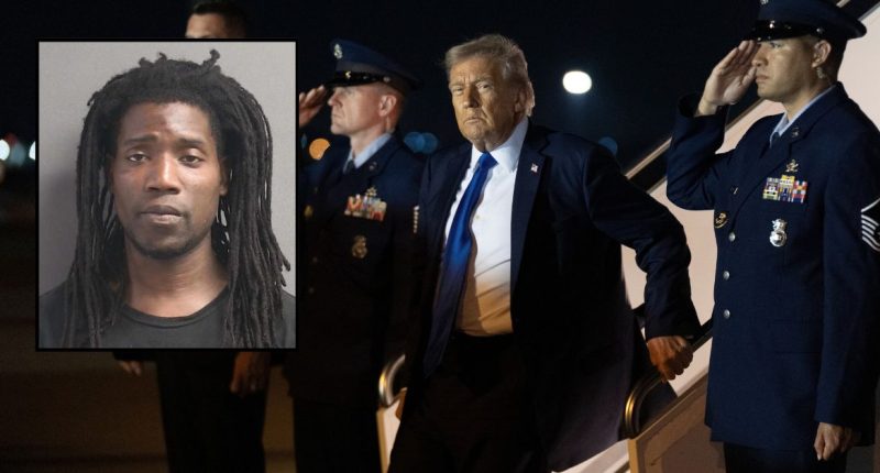 Florida man allegedly threatens Trump, Secret Service agent