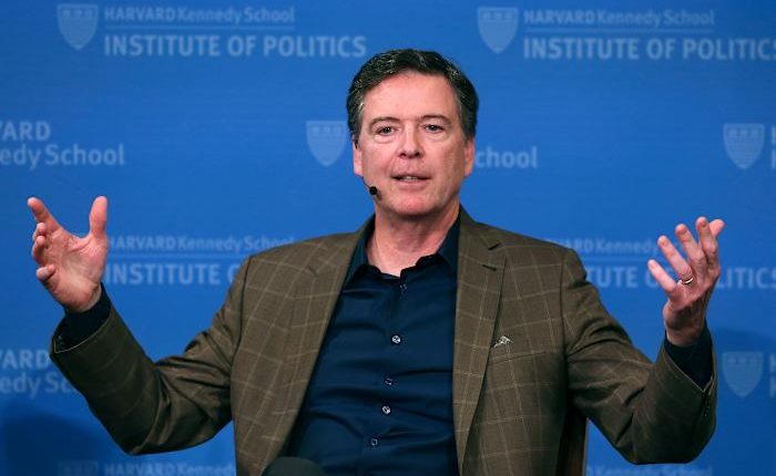 Former FBI director James Comey calls controversy over Instagram post 'a bit of a distraction'