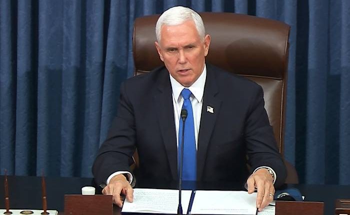Former Vice President Pence will receive the Profile in Courage Award for his actions on Jan. 6