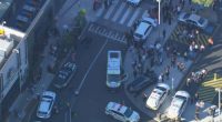 A 15 year-old boy and another man have been arrested ï»¿after the incident at Northland Shopping Centre in Preston at 2.30pm, Victoria Police said.
