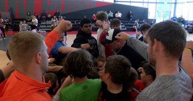GCMS Camp of Champions raises money for charity with help from Falcon alumni