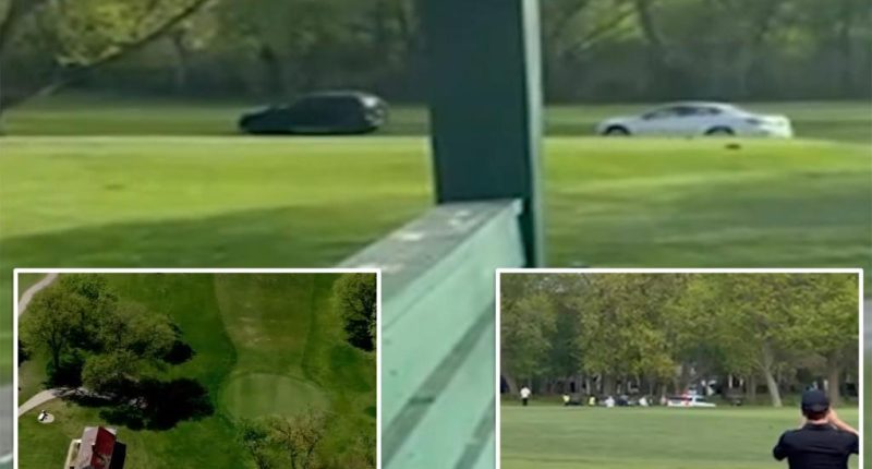 Golfer, 70, struck by SUV in car chase on Chicago golf course: video