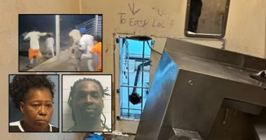 Grandma caught 'assisting' inmate from mass escape: Cops