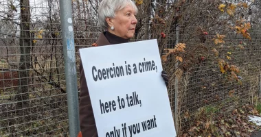 Grandmother arrested at abortion clinic warns of expanding free speech 'buffer zones'