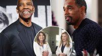 'Grey's Anatomy' ladies got dolled up for Denzel Washington on set