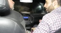 Screengrab of Mohammed Sinwar traveling in a car through a tunnel.