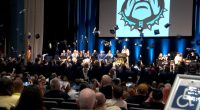 Hampton High School seniors carrying diplomas with empowerment