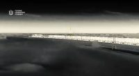 Drone footage of a Ukrainian attack on a Russian train.
