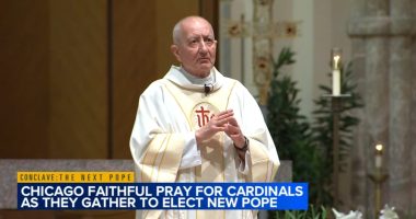 Holy Name Cathedral Mass in River North, Chicago focuses on 2025 papal conclave to elect new pope in Sistine Chapel, Vatican City