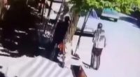 Horrifying moment Iranian father 'brutally stabs daughter to death'