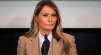 Melania Trump at a roundtable discussion on the Take It Down Act.