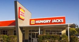 Hungry Jacks is trialing a new drive-through feature which the fast food giant hopes to roll-out to more restaurants this year.