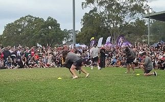 An ultra-violent Australian sport that requires two competitors to run head on into each other has suffered a big blow