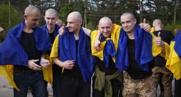Hundreds of Ukrainian prisoners released in swap with Russia, Zelenskyy says