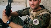 Macer Gifford, a British man who fought with the Kurds against ISIS in Syria.