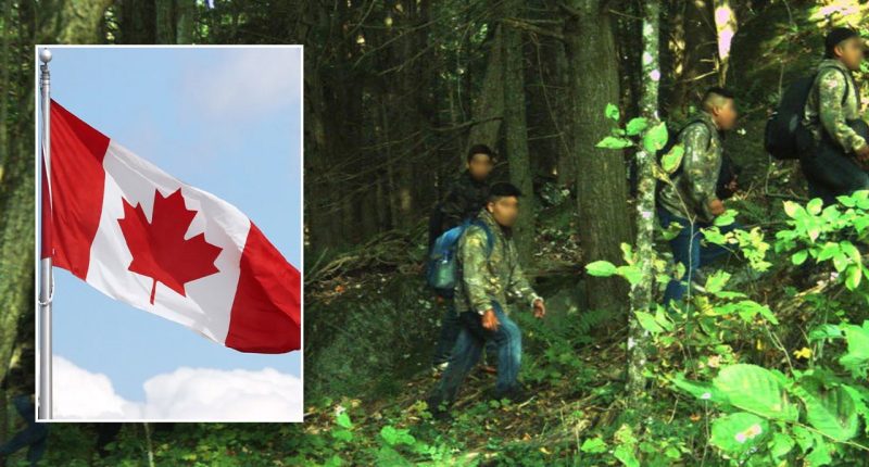 Illegal immigrants accused of pocketing thousands by smuggling hundreds of aliens each week from Canada to US