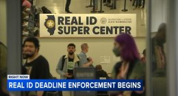 Illinois residents rush to get REAL ID as deadline arrives, with DMV lines, including outside Loop Super Center