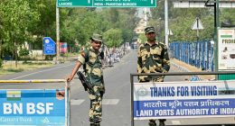 India launches missiles at 3 air force bases, Pakistan says