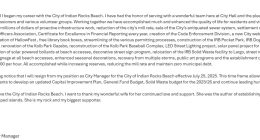Indian Rocks Beach city manager, attorney resign