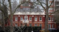 The Israeli Embassy in London.