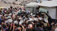 Israeli strikes kill at least 20 people in Gaza as Trump wraps up his Middle East visit