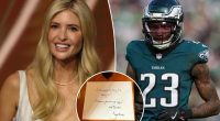 Ivanka Trump visits Philadelphia Eagles' locker room looking for Eli Ricks who called her beautiful