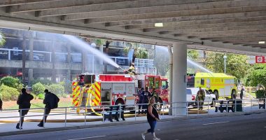 JAX airport closes following multi-vehicle fire in parking garage