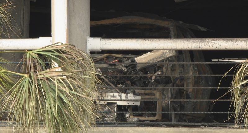 JAX passengers get first look at cars after parking garage fire