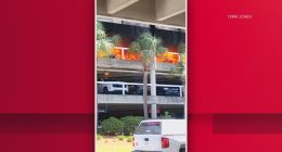 Jacksonville International Airport opens temporary rental car lot after fire