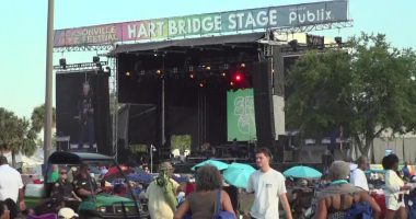 Jacksonville Jazz Festival organizers delay gates Sunday due to inclement weather