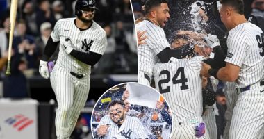 Jasson Dominguez caps Yankees comeback thriller with walk-off homer