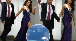 Jordon Hudson, Bill Belichick hold hands after Miss Maine USA pageant letdown