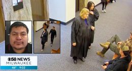 Judge's courthouse showdown with ICE agents caught on video
