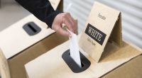 PERTH, AUSTRALIA - MAY 03: A member of the public casts their ballot paper on May 03, 2025 in Perth, Australia. Australians headed to the polls on Saturday for the 2025 federal election, where all 150 seats in the House of Representatives and 40 of 76 Senate seats are up for grabs. This election is especially consequential due to a tightly contested race, with cost-of-living pressures, affordable housing, and energy policy dominating the campaign. Though most polls indicate a narrow Labor victor