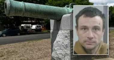 Kansas man allegedly stole rare, historic 800-pound cannon from park for drug money: report