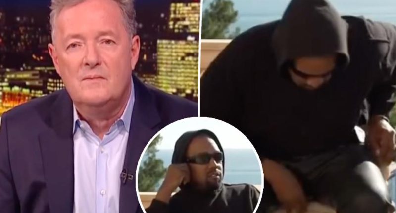 Kanye West storms out of Piers Morgan interview over X follower count