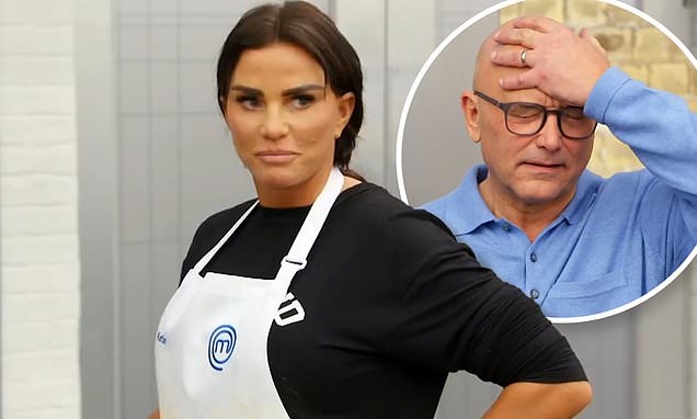 Katie Price causes chaos in the Celebrity Masterchef kitchen