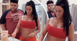 Katie Price reveals plans to go on MasterChef after cooking for Harvey