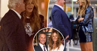 Kelly Bensimon spotted on PDA-packed date with mystery man nearly a year after calling off wedding