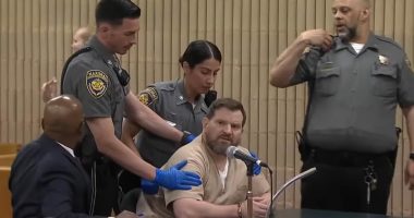 Killer unleashes in court as he's sentenced for girlfriend's murder