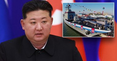 Kim Jong Un left fuming after North Korea’s new destroyer damaged in failed launch