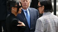 Kim Kardashian arrives at Paris court with diamond jewellery