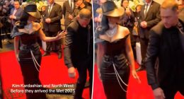 Kim Kardashian snaps at security guard for stepping on 2025 Met Gala dress