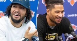 Knicks' Jalen Brunson on why he waved to Celtics fans in Game 5