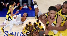 Knicks choke away lead in final minutes as Pacers take Game 1