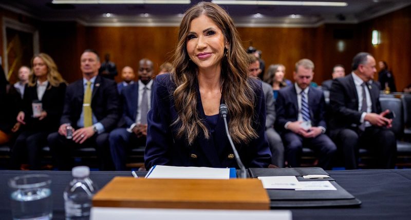 Kristi Noem wants migrants to battle for citizenship on reality TV