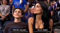 Kylie Jenner and Timothée Chalamet go viral after flirty moment at NBA